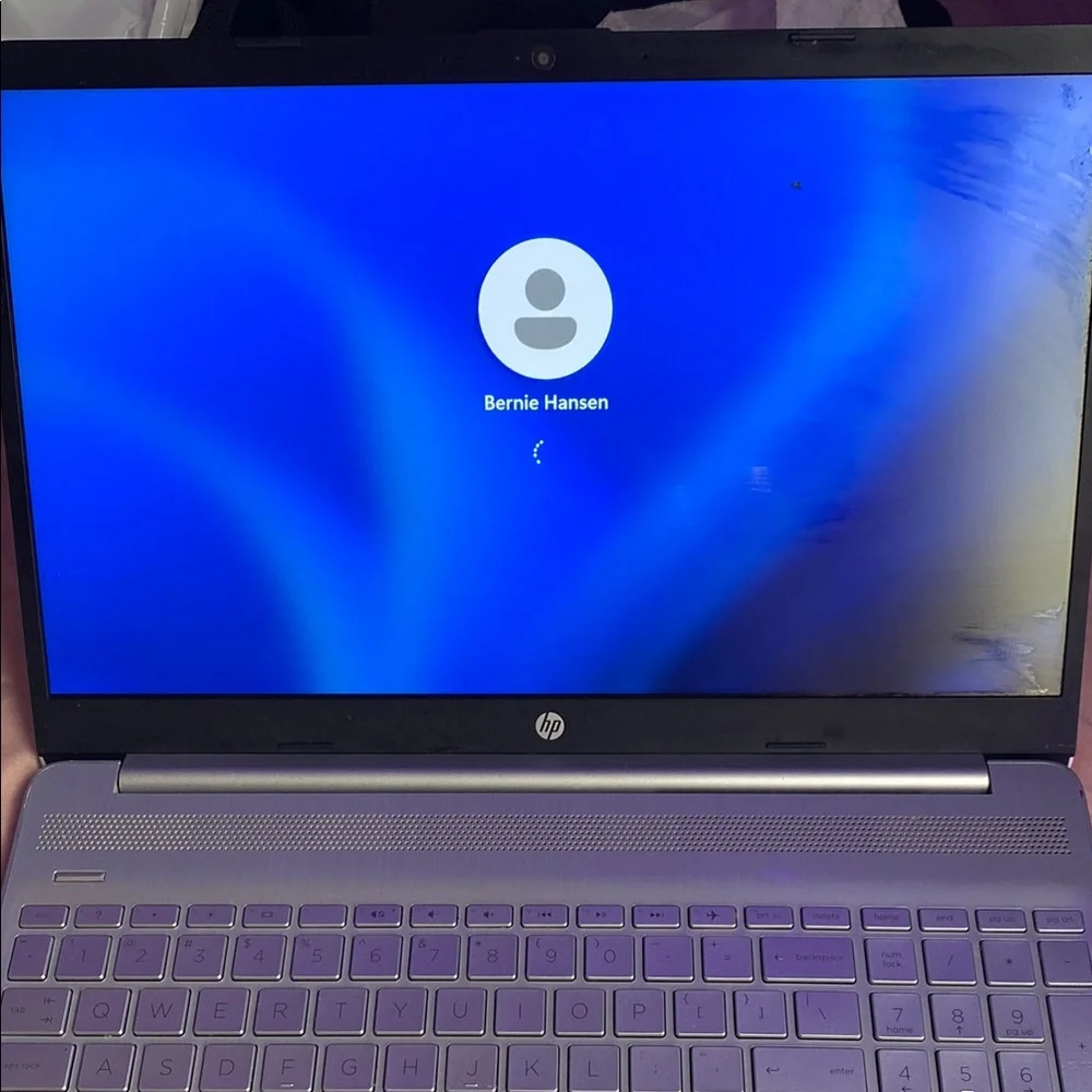 HP Silver Laptop